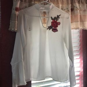 Long sleeve poliéster shirt